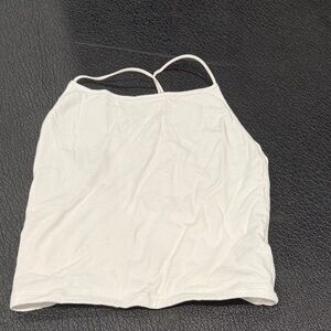 American Eagle Outfitters White Halter Cami Top